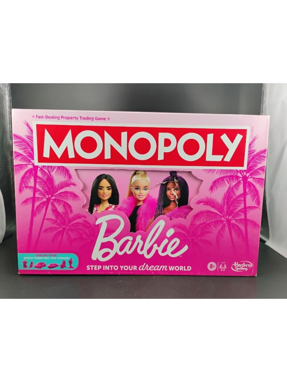 Monopoly Barbie Dream World Board Game By Hasbro Gaming Ages 8+ New